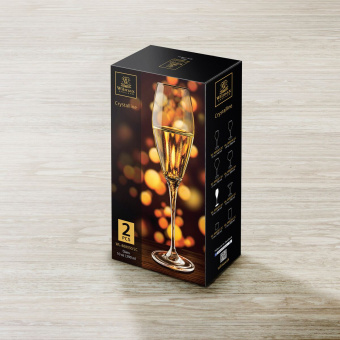 Набор фужеров для шампанского 2шт 290мл WL-888050 купить