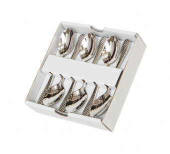 Набор кофейных ложек 11,5см 6шт WL-999204/6