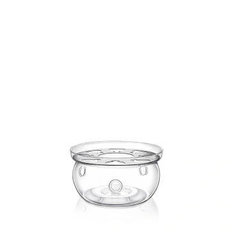 Подставка для подогрева из термостекла 11х7 см WL-888901