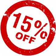 10 дней со скидкой -15% на все товары