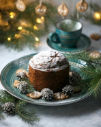 Красочная новогодняя скидка