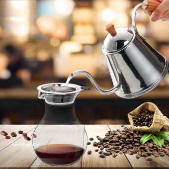 Кофейник кемекс из термостекла 950 мл WL-888854