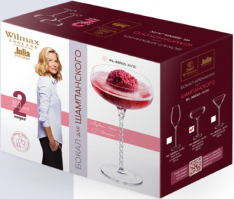 Бокал креманка 2шт 300мл WL-888105 купить