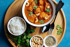 Индийская кухня - куриные бедрышки - Баттер Чикен Масала