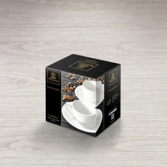 Чашка с блюдцем фарфоровые купить