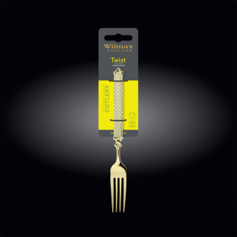 Вилка столовая 21 см Twist Champagne WL-999845021