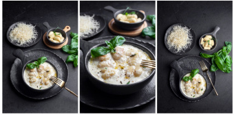 Емкость для запекания с ручкой 16х10 см WL-661138 от магазина Wilmax