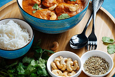 Индийская кухня - куриные бедрышки - Баттер Чикен Масала