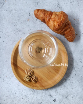 Поднос бамбуковый на 2 секции 30,5см WL-771044