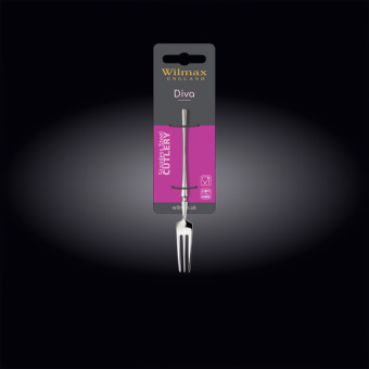 Вилка десертная 14,5 см Diva Silver Matt WL-999501524