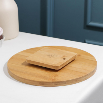 Поднос вращающийся 33см WL-771080