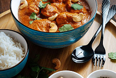 Индийская кухня - куриные бедрышки - Баттер Чикен Масала