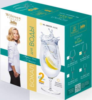 Набор бокалов для пива и воды 2шт 420мл WL-888109 купить