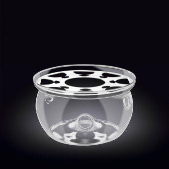 Подставка для подогрева из термостекла 15х8 см WL-888903