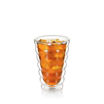 Стакан двустенный из термостекла 500мл WL-888419 купить